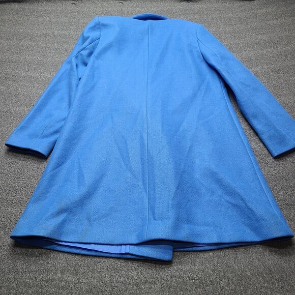 Tendency Coat Womens Medium Double Breasted Long Lined Classic Peacoat EU 40 - Picture 6 of 7